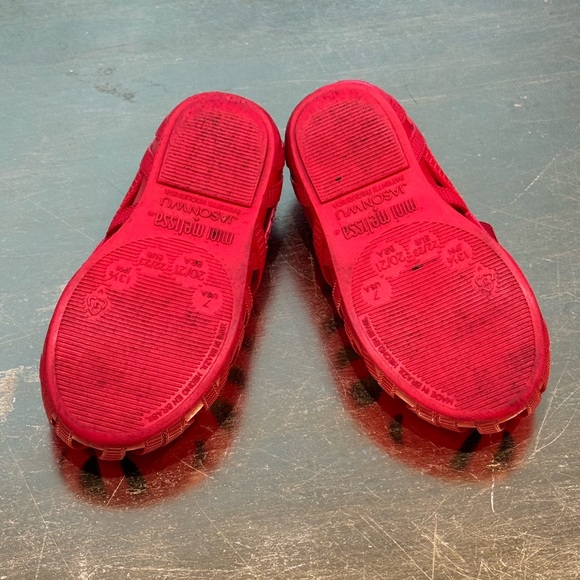 Mini Melissa + Jason Wu Toddler Flats. Size: 7 (2 year old Toddler Girl) - Picture 4 of 6